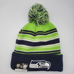 NEW Adult Seattle Seahawks Cuff Knit Beenie by New Era